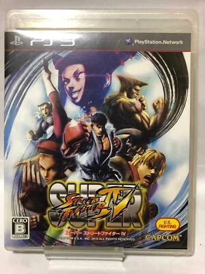 Used PS3 ”Super Street Fighter IV” Japan Ver. with Manual - Image 1 of 4