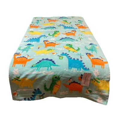 Tommy Bahama Kids Dinosaur Beach Towel 28” X 58” 100% Cotton Multicolored - Image 1 of 4