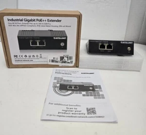 Intellinet Network Industrial Gigabit PoE++ Extender One 80 W Port Output 100m - Picture 1 of 11