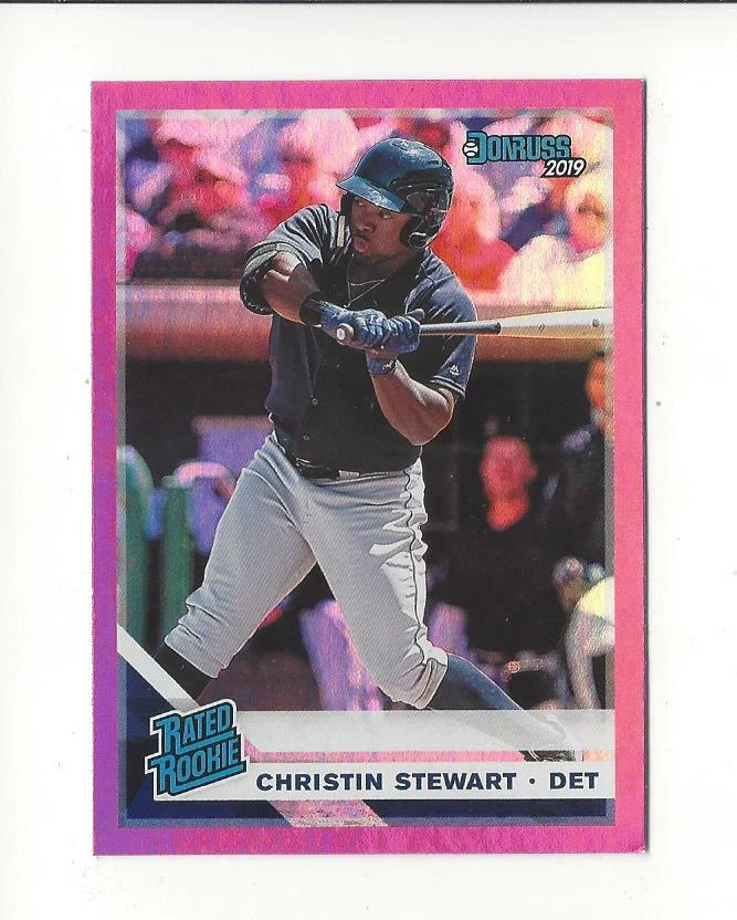 2019 Donruss Baseball Pink Holo Foil Parallel Singles - You Choose - Image 1 of 1