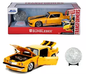 Transformers - Bumblebee 1977 Chevy Camaro 1-24 Die-Cast Vehicle - Picture 1 of 9
