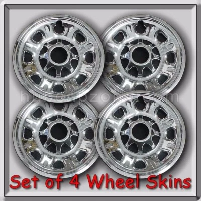 18" 2012-2013 GMC Sierra Truck 2500 Chrome Wheel Skins Hubcaps Set of 4 - Image 1 of 3