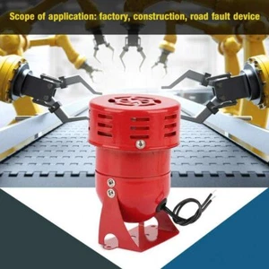 Außen Hohe Dezibel Sirene Alarm Draht Laute Hupe Sicherheitssystem Innen Feuerfest - Bild 1 von 6