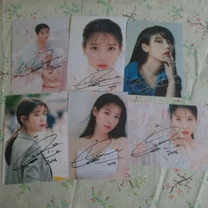 IU Lee Ji Eun Foto Autografate Firmate Autografi Da Collezione 5*7 2022 - Foto 1 di 13
