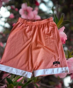 Pink Salmon Color Basketball Shorts Youth Large Athletic Girls 12-13 - Picture 1 of 7