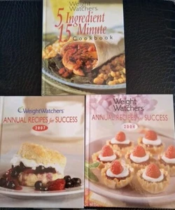 Weight Watchers Vintage Lot Of 3 Cookbooks - Picture 1 of 10