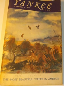 VTG Nov 1963 Yankee Magazine V27 No.11  New England Recipe: Grams Minute Pudding - Bild 1 von 12