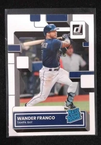 2022 Donruss Wander Franco Rated Rookie Card RC Tampa Bay Rays Mint - Picture 1 of 2