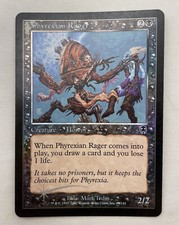 Phyrexian Rager x1 *FOIL* MTG Apocalypse 1x Magic Excellenet Light Play EX LP