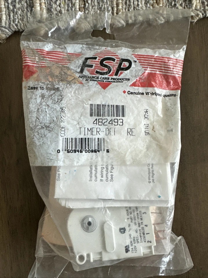 Temporizador de descongelación FSP 482493 Foto 1 de 3