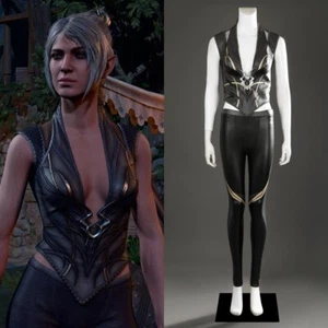 Shadowheart Costume Baldur's Gate 3 Cosplay Suit Ver.2 Handmade - Picture 1 of 14