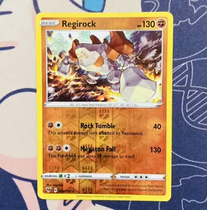 Pokémon TCG Regirock Vivid Voltage 089/185 Reverse Holo Rare Pack Fresh - Picture 1 of 1