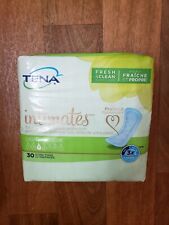 Tena intimates light #3 ultra thins 30 pads in pk.
