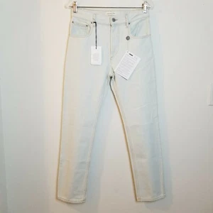 Isabel Marant Etoile Jeans Cotton Blue High Rise Denim FR 34 0 Extra Small New - Imagen 1 de 5