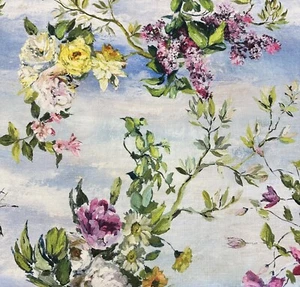 2.625 Yards Designers Guild Caprifoglio Sky - Picture 1 of 6