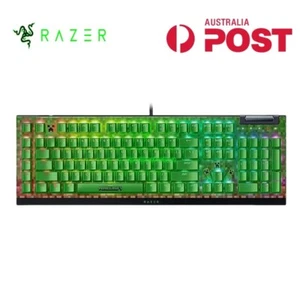 Razer BlackWidow V4 Mechanical Gaming Keyboard Creeper Wired RGB USB 104Keys AU - Picture 1 of 15