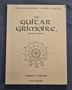 Das Gitarren-Grimoire - Akkorde und Gesangsbuch von Adam Kadmon Carl Fischer - Bild 1 von 5