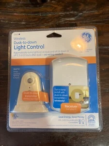 GE Wireless Dusk To Dawn Wireless Light Control.100 foot Range Brand New - Picture 1 of 2