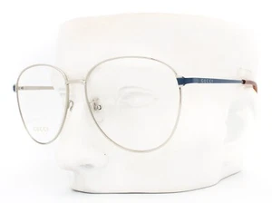 Gafas Gucci GG 0577OA 004 Plateado Azul 57 mm (Grandes) Ajuste Alternativo - Imagen 1 de 10