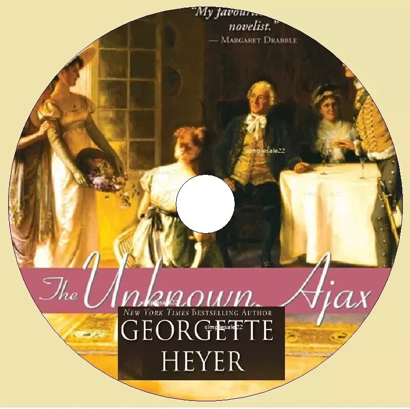 Georgette Heyer The Unknown Ajax MP3 CD 11+ Hrs Talking Audio Book - Romance - image 1 of 1