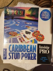 Caribbean Stud Poker PC Game Sealed - Picture 1 of 2