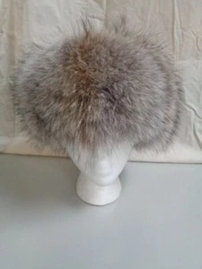 BRAND NEW CANADIAN COYOTE FUR HAT CAP WOMEN WOMAN SIZE ALL - Picture 1 of 1