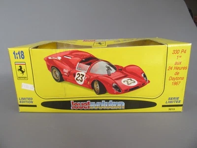 D68 Box Empty Jouef Evolution 3015 Ferrari 330 P4 #23 24 H Daytona 1967 1/18 - Image 1 of 4