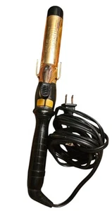 JILBERE de Paris Professional #JBP125S 1.5" Gold Curling Iron Hair Curler - Picture 1 of 7