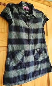 Free Assembly Girls Dress M (7-8), Short Sleeved, Front Pockets, Soft, Classic - Picture 1 of 6