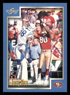 1999 Score #72 Jerry Rice - Image 1 of 2