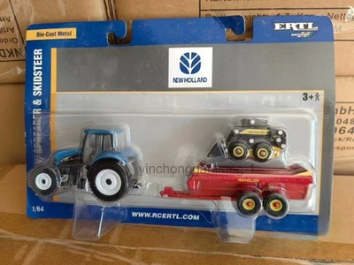 Ertl New Holland tg215 tractor mobile steering alloy model - Image 1 of 4