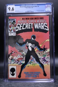 Marvel Super Heroes Secret Wars (1984) #8 CGC 9.6 OW/WH Pgs Origin Alien Kostüm - Bild 1 von 3