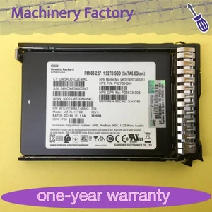NEW HPE 1.92TB SATA 6G 2.5" G9 Gen10 Server SSD Replace P06198-B21 P06573-001 - Picture 1 of 4