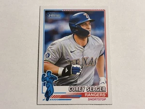 2025 Topps Heritage 1976 Redefined Insert Corey Seager Texas Rangers - Picture 1 of 2