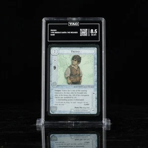 ETIQUETA 8,5 Frodo 1995 Tierra Media El Mago Limitado Raro Señor de los Anillos LoTR - Imagen 1 de 2