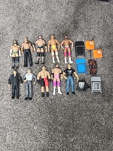 WWE Wrestling Action Figuren Konvolut 10 Sammlerstücke gemischt Wrestler - Bild 1 von 24
