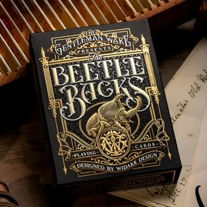 Beetle Back (Prestige Black) Spielkarten - Luxus Poker, Gentleman Wake - Bild 1 von 7