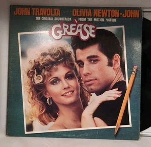 1978 GREASE ORIGINAL MOTION PICTURE SOUNDTRACK RSO RS-2-4002 EX 2LP GATEFOLD  - Picture 1 of 12