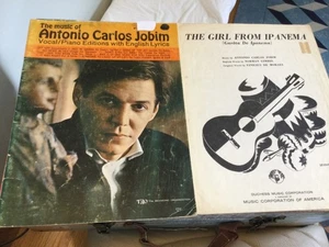 Jobim piano book plus Girl from Ipanema sheet - Picture 1 of 8