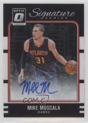 2016-17 Panini Donruss Optic Signature Series Mike Muscala #37 Auto - Image 1 of 2
