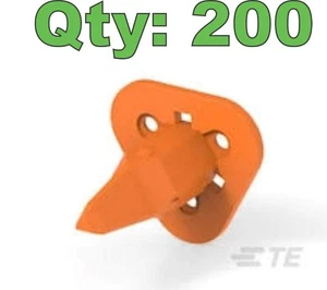 (200) New TE Connectivity / Deutsch W3S Orange DT Wedgelock Female 3 Position - Picture 1 of 4