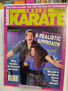 September 1990 INSIDE KARATE MAGAZINE BAGGED AND BOARDED GREAT CONDITION! - Picture 1 of 3