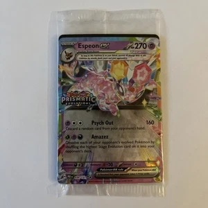 Espeon ex 034/131 Scatola Sorpresa Timbrata Promo Evoluzioni Prismatiche Sigillata - Foto 1 di 6