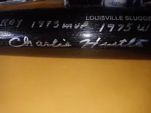 Pete Rose Signed Black Louisville Slugger JSA W/ 6 Inscriptions - Picture 1 of 9