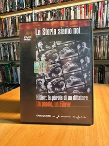 HITLER LE PAROLE DI UN DITTATORE UN POPOLO UN FUHRER LA STORIA SIAMO NOI DVD - Picture 1 of 3