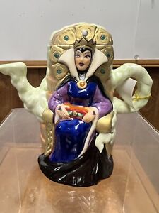 Disney Evil Queen Old Hag Snow White Villains Teapot Collection Alter Ego In Box