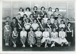 Bastian Elementary School Class Photo 1959 Houston, Texas Students Teacher - Photo 1/2