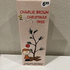PEANUTS CHARLIE BROWN CHRISTMAS TREE 14" TALL 2011 NEW IN BOX FREE SHIP RARE