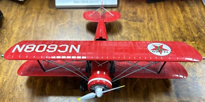 Banco biplano diecast Texaco juguete Air Express NC608N Texas Petroleum Co (B164) Foto 1 de 4