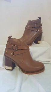 Windsor Smith Yoigo Tan Ankle Boots Size 36 with Box rrp.249.95 - Picture 1 of 9